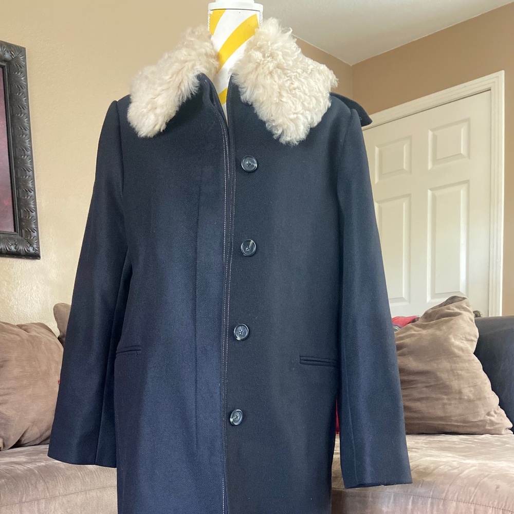 Helmut Lang wool coat